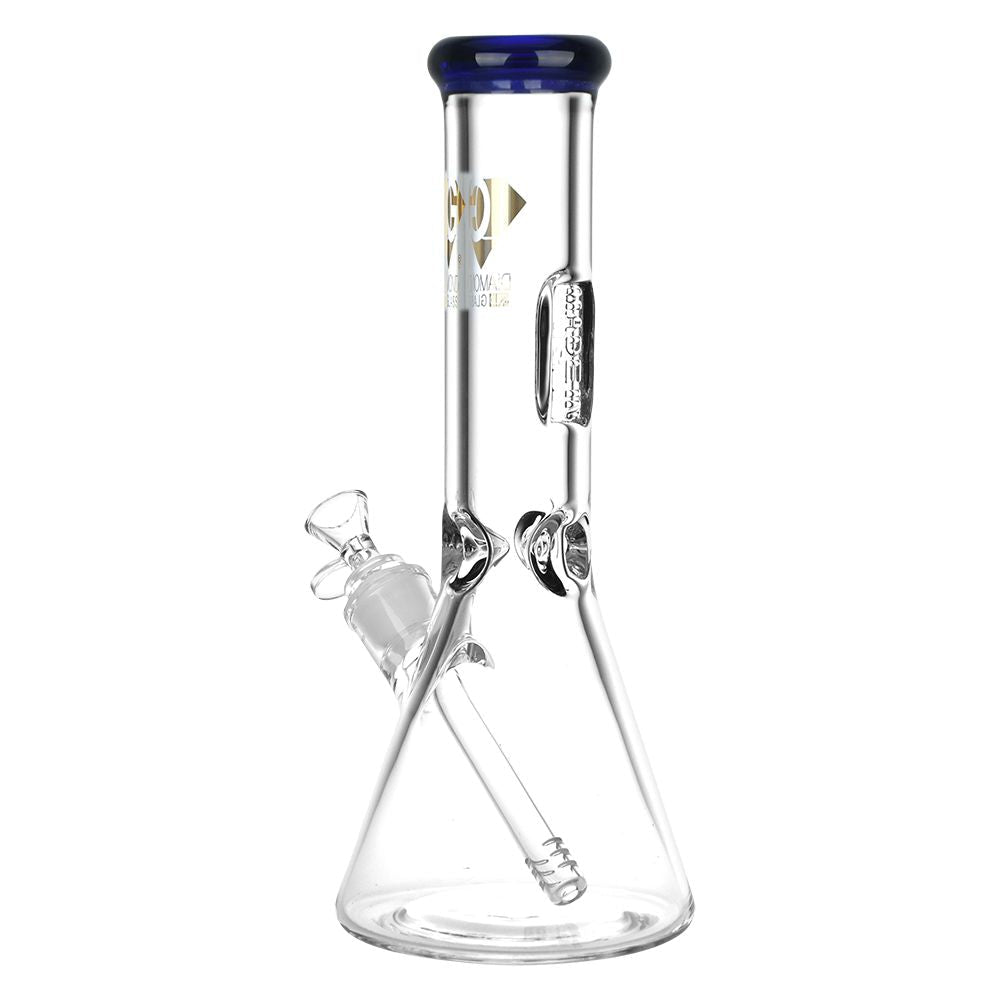 Diamond Glass American Made Beaker Bong - 11.75" / 14mm F - Alderson Family Farms