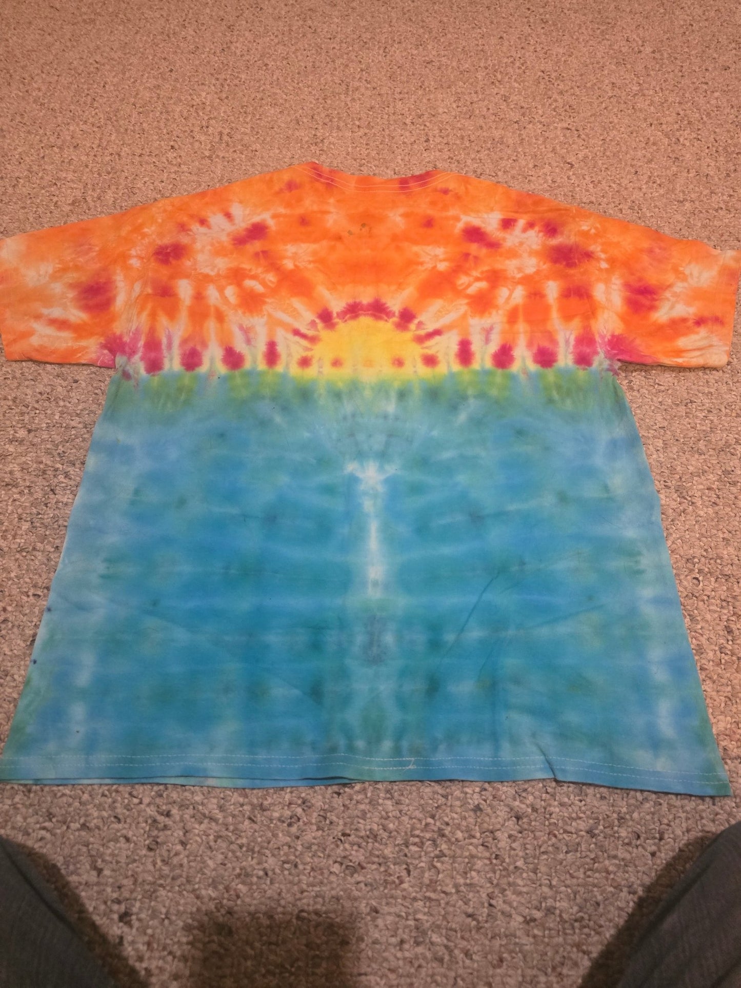 Sunset Over The Water Tie Dye - Size L - Alderson Family Farms