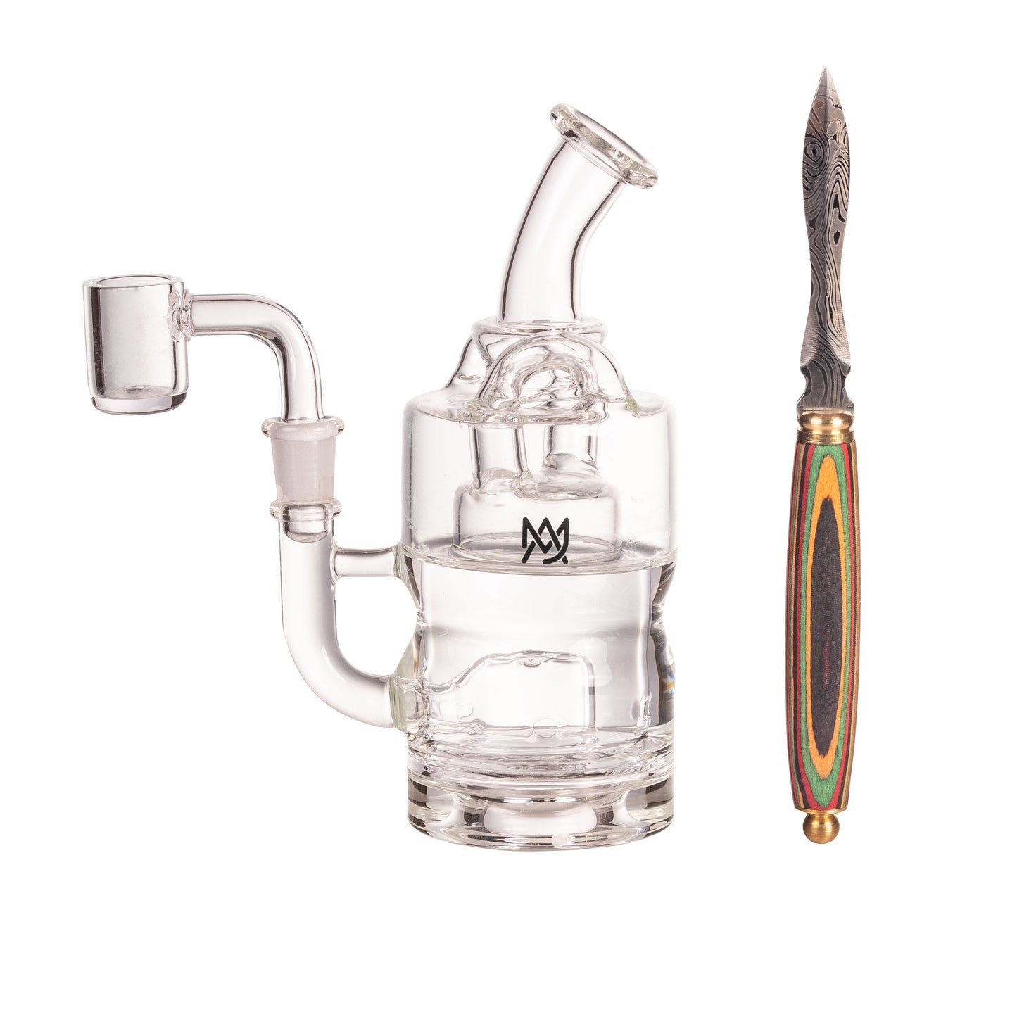 MJ Arsenal Wooden Round Dab Tool