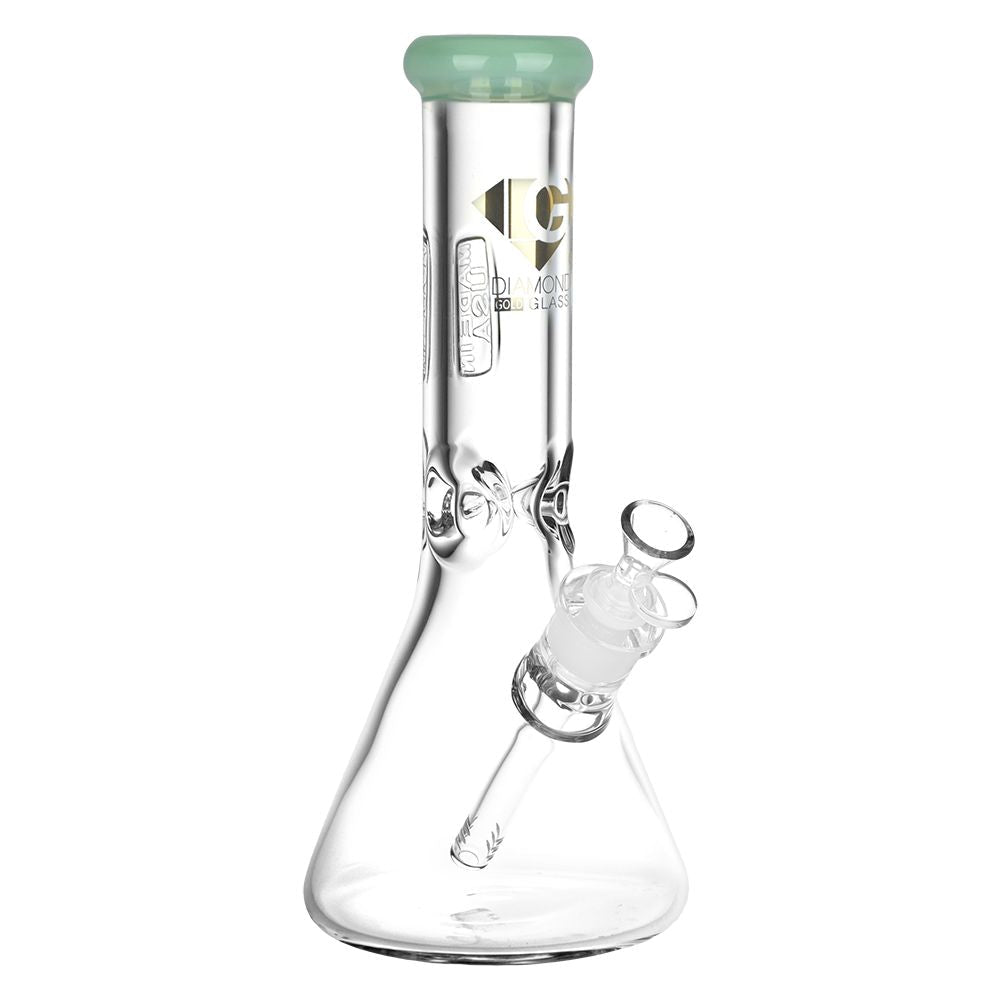 Diamond Glass American Made Beaker Bong - 11.75" / 14mm F - Alderson Family Farms