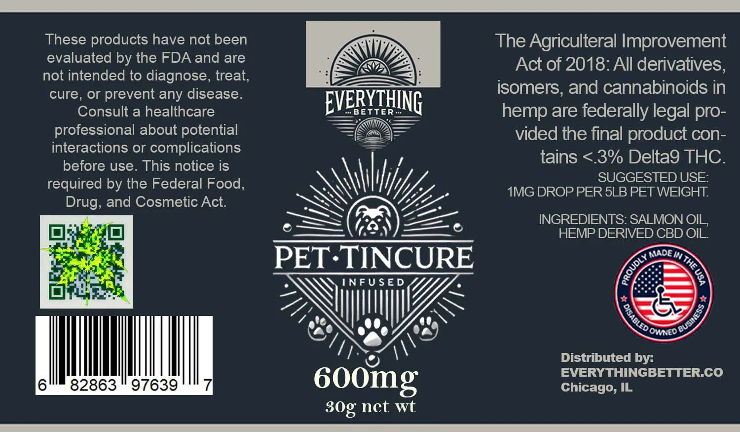 Everything Better Co Scalp Treatment. 2000mg - Alderson Family Farms