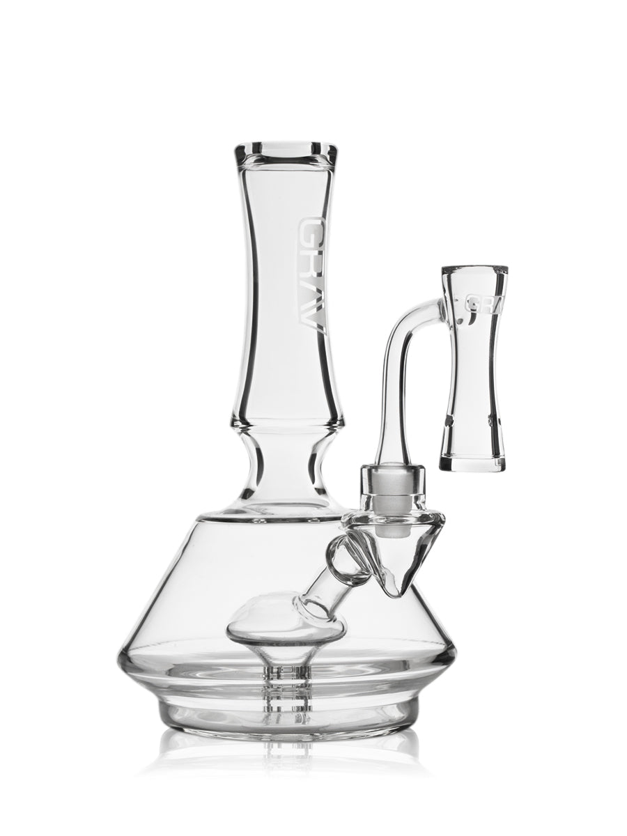 GRAV® 14mm 90° Quartz Hourglass Banger - Alderson Family Farms