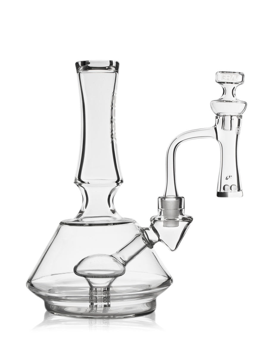 GRAV® 14mm 90° Quartz Hourglass Banger Set - Alderson Family Farms
