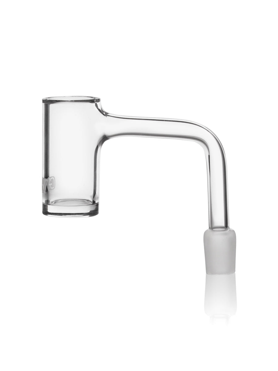 GRAV® 14mm 90deg Seamless Long Neck Quartz Banger - Alderson Family Farms