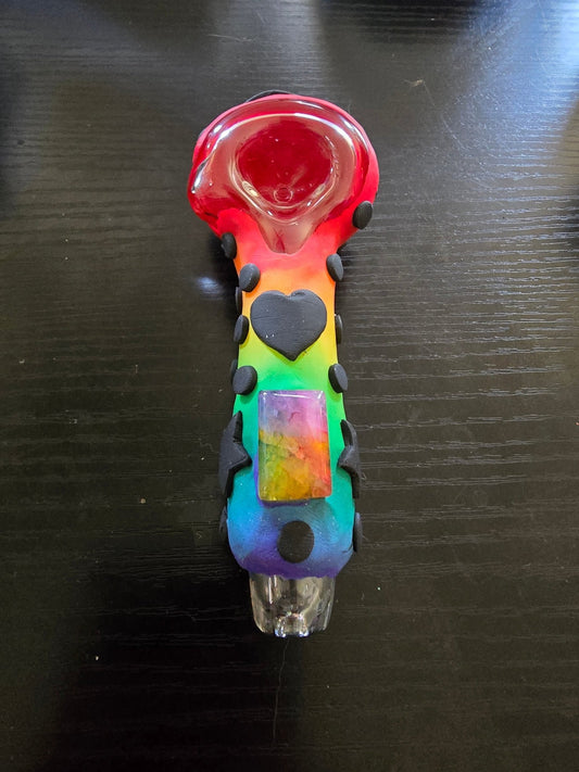 Tie Dye Heart Spoon - Alderson Family Farms